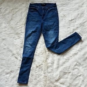 Express High Waisted Skinny Jeans